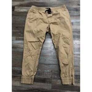 Good Counsel Mens 3XL Brown Stretch Jogger Joggers Pants